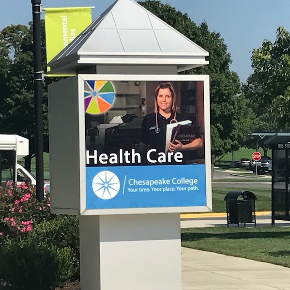 Choptank-Communications-Chesapeake-College-Display-Graphics-Health